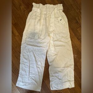Splendid White Linen Pants